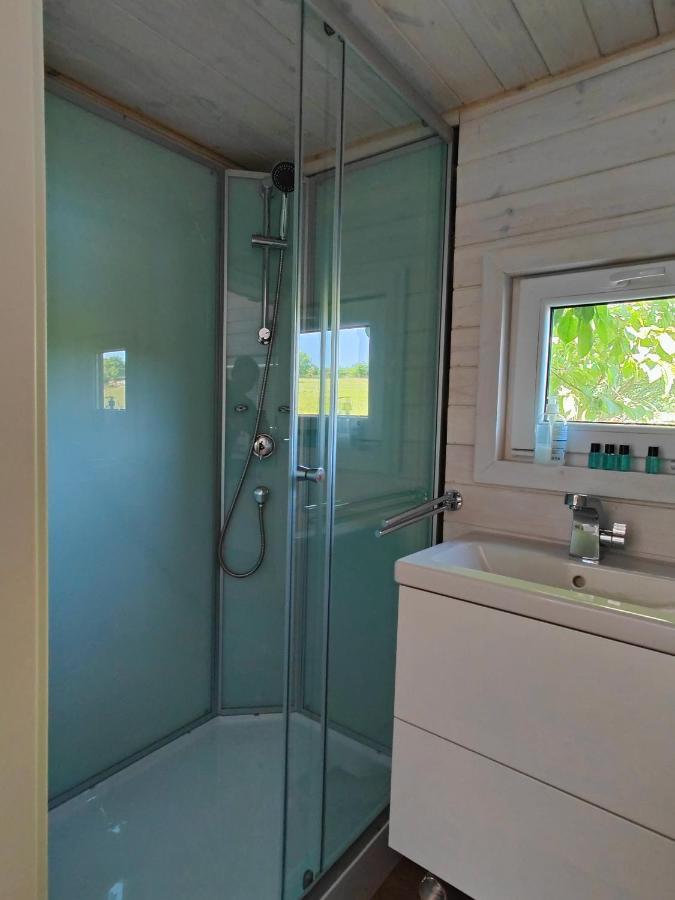 Tinyhousebeidresden 1 - Direkt Am Naturteich - Naehe Saechsische Schweiz, Dresden Großharthau Buitenkant foto